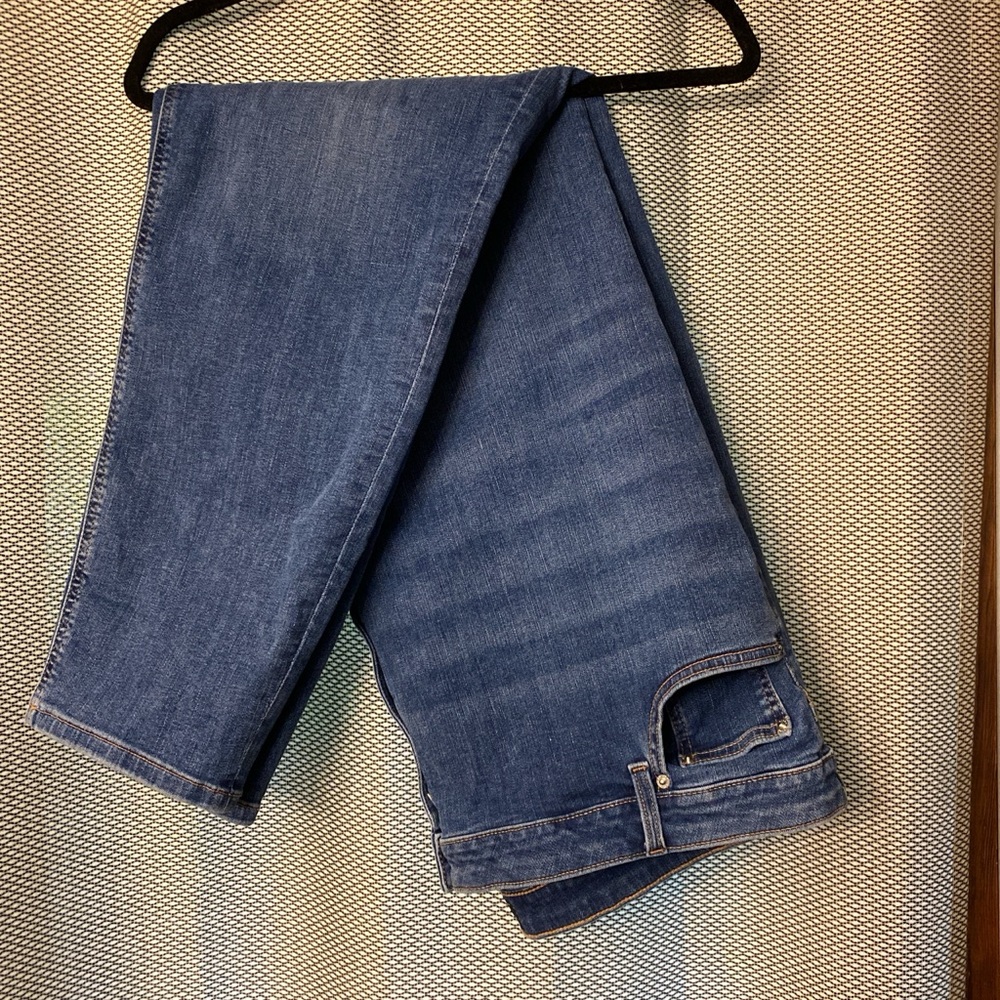 High waisted skinny jeans